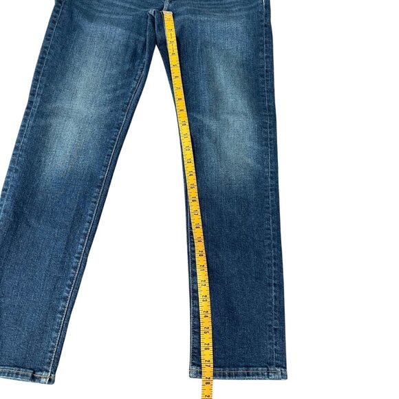 American Eagle Airflex Slim Straight Jeans Mens Size 29x30 Rustic Blue Dark Wash - Picture 13 of 13